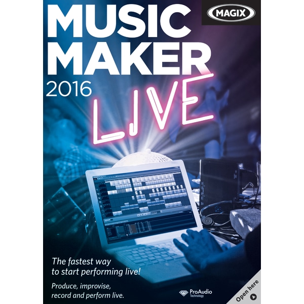Magix Music Maker 2016 Live, Disc