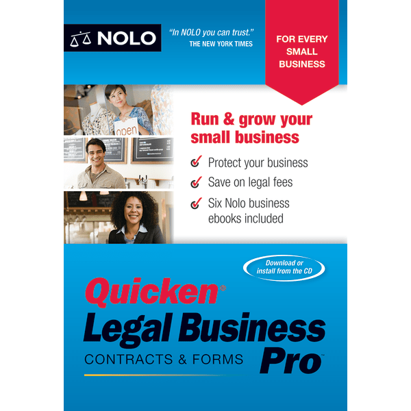 Quicken® Legal Business Pro, Disc -  NOLO, 8129845