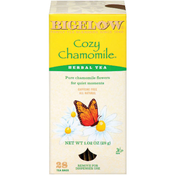 Bigelow Cozy Chamomile Herbal Tea Bags 28 count 1.02 oz