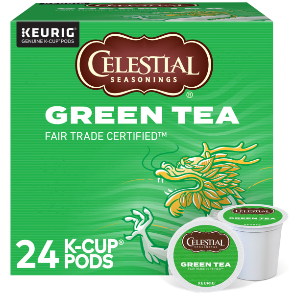 UPC 099555147346 product image for Celestial Seasonings® Single-Serve K-Cup® Pods, Green Tea, Box Of 24 | upcitemdb.com