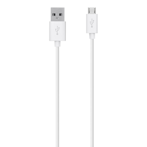 Belkin® MIXIT™ Micro-USB to USB ChargeSync Cable, 4', White -  F2CU012BT04-WHT