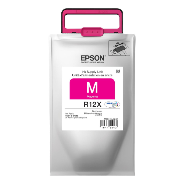 Epson® R12X DuraBrite® Magenta Ultra-High-Yield Ink Cartridge, TR12X320