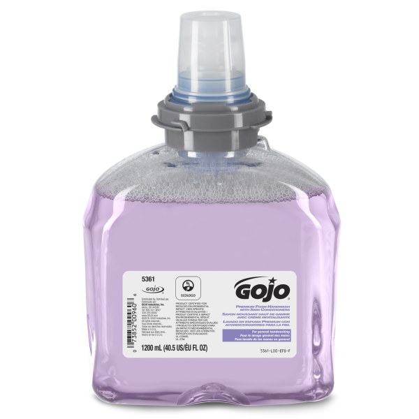 Gojo®  GOJ536102  TFX Premium Foam Handwash  2 / Carton  40.6 fl oz (1200 mL)