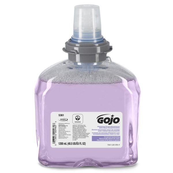 ( Best by 04/2026) Gojo®  GOJ536102  TFX Premium Foam Handwash  2 / Carton  40.6 fl oz (1200 mL)