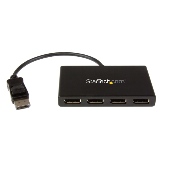 Photos - Projector Accessory Startech.com 4-Port Multi Monitor Adapter, DisplayPort 1.2 MST Hub, 4x 1080p, DP Video Splitter for Extended Desktop Mode, W