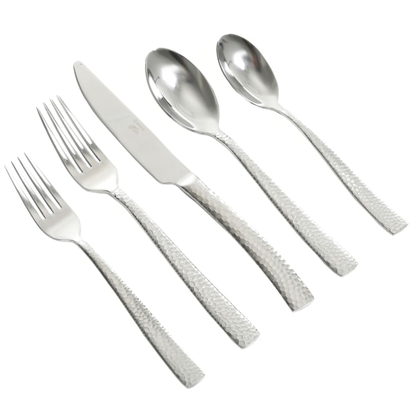 UPC 085081351302 product image for Gibson Elite Ambassador 20-Piece Stainless Steel Flatware Set, Silver | upcitemdb.com