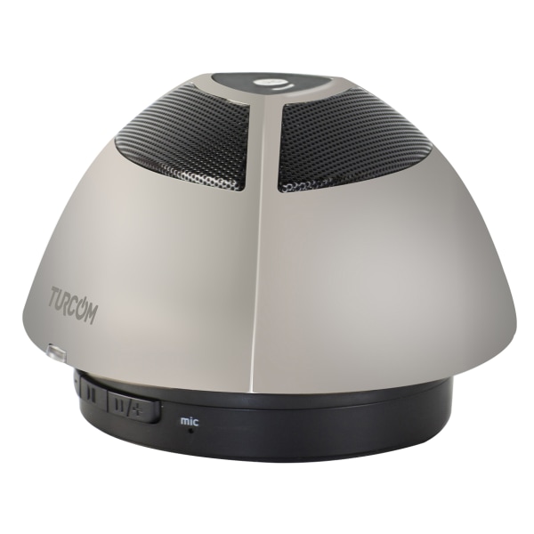 Turcom Bluetooth Wireless Portable Mini Speaker, Gray, TS-452 - TS-452 - Electronics Crank up the sound on the Turcom Bluetooth Wireles sku TS-452