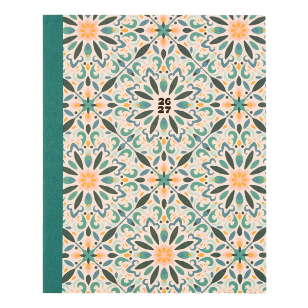 Organized by Happy Planner 12-Month Monthly/Weekly Classic Book Bound Soft Planner, 7-3/4" x 9-3/4", Coastal Cottage, July 2026-June 2027, Total Qty 1