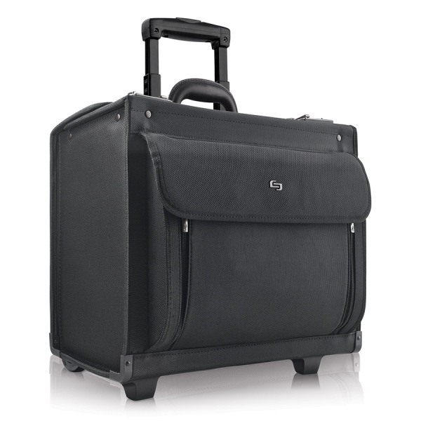 Solo New York Classic Rolling Catalog Case For 17.3"" Laptops, Black -  B78-4