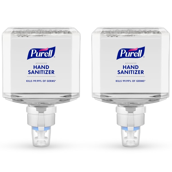 PURELL® Sanitizing Foam Refill - 40.6 fl oz (1200 mL) - Kill Germs - Hand - Clear - Dye-free - 2 / Carton