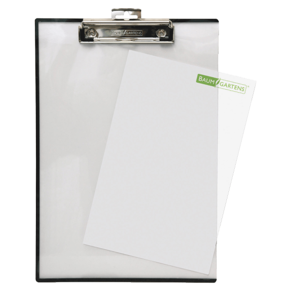 Unbreakable Quick Reference Clipboard with Dry Eraseable Transparent Protective Cover, Clear