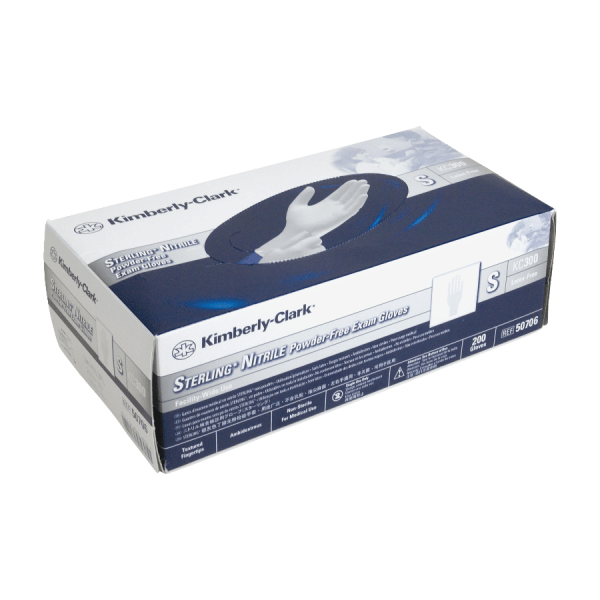 Kimberly-Clark® Sterling Exam Gloves, Small, Light Gray, Box Of 200 -  50706