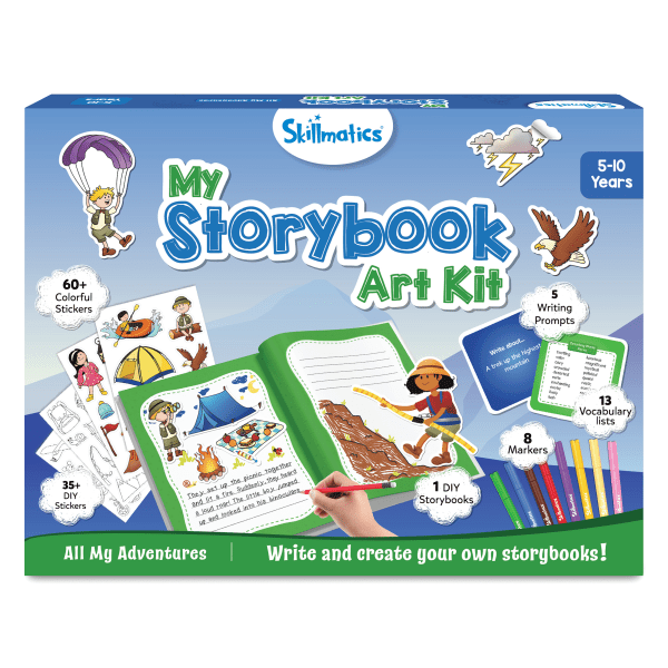 Skillmatics My Storybook Art Kit, Adventures, Grades 1-3