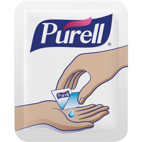 Purell® Singles Advanced Hand Sanitizer Individual Single-Use Packets, 1.2 mL, Case Of 500 Packets