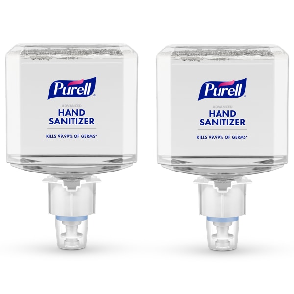 Purell Hand Sanitizer, 1200 mL, For ES4 Dispensers, 2 Refills (GOJ505302)