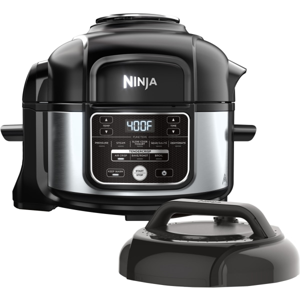 UPC 622356563932 product image for Ninja Foodi 10-in-1 5-Quart Pressure Cooker And Air Fryer, Silver/Black | upcitemdb.com