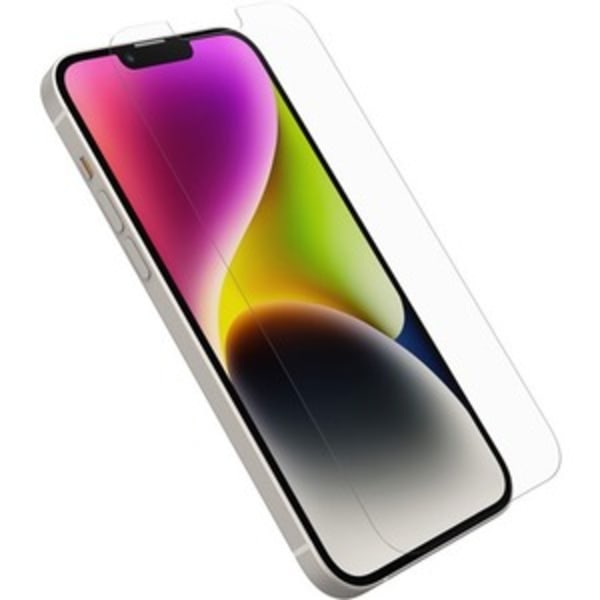 OtterBox iPhone 14 Plus Trusted Glass Screen Protector Clear, White - - 7788910