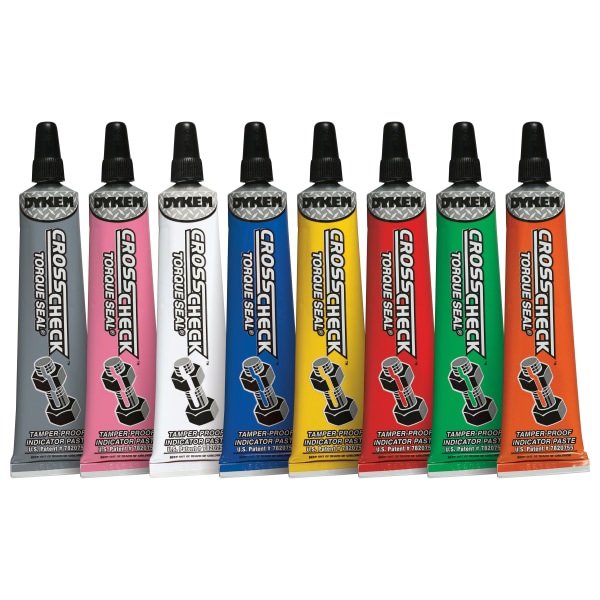 Dykem Cross Check™ Torque Seal® Tamper-Proof Indicator Paste, 1 Oz, Orange, Pack Of 24 -  83314