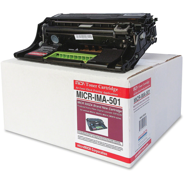 microMICR IMA-501 - Black - compatible - printer imaging unit - for Lexmark MS312, MS317, MS415, MS417, MS517, MS617, MX317, MX410, MX417, MX511, MX51