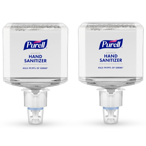 PURELL Brand Advanced Foam Hand Sanitizer ES6 Refill, Clean Scent, 40.6 OZ, Pack Of 2 -  6453-02