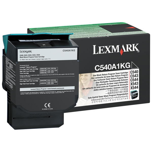 UPC 734646083416 product image for Lexmark™ C540A1KG Black Return Program Toner Cartridge | upcitemdb.com