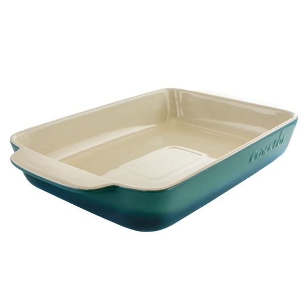 Crock-Pot® Artisan 5.6-Quart Stoneware Rectangular Bake Pan, Gradient Teal -  995116903M