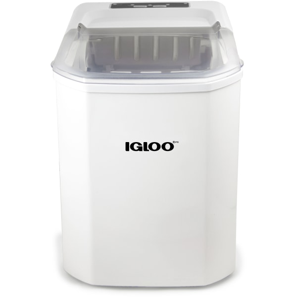 Igloo Automatic Self-Cleaning 26 Lb Ice Maker, White -  IGLICEBSCGSN26WH
