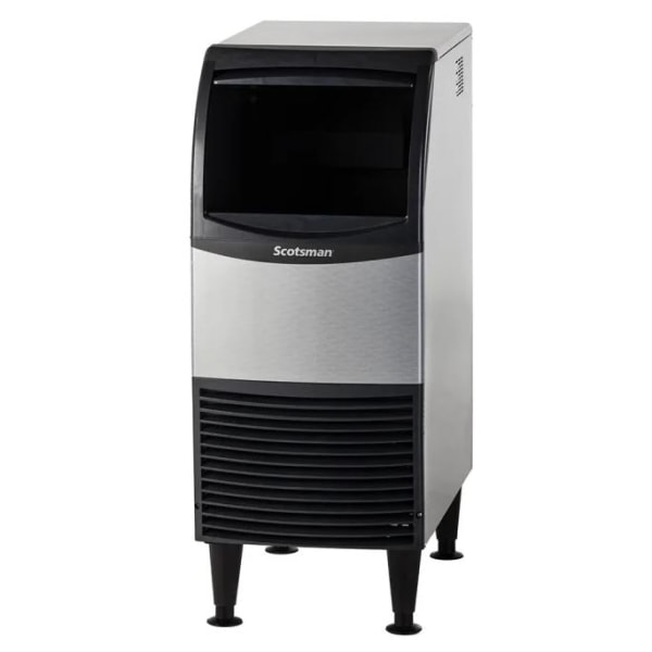 Hoffman Scotsman Air Cooled Undercounter Ice Machine, Nugget Ice, 38""H x 15""W x 24""D, Silver -  UN0815A-1