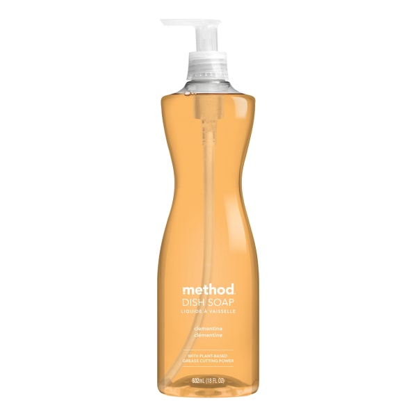 Photos - Soap / Hand Sanitiser Method � Dishwashing Soap, Clementine Scent, 18 Oz Bottle 00735