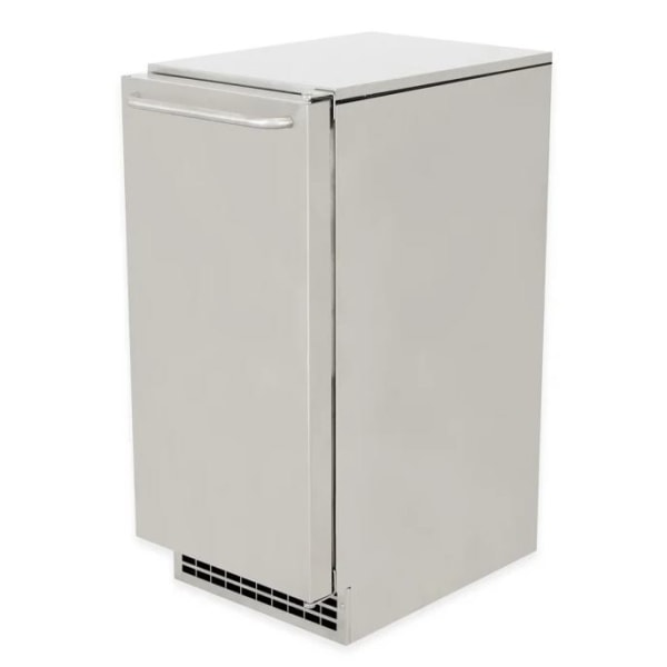 Hoffman Scotsman Air Cooled Undercounter Ice Machine, Gourmet Ice, 34-3/8""H x 14-7/8""W x 22""D, Silver -  CU50GA-1