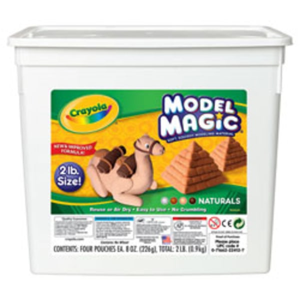 Crayola Model Magic Variety Pack Assorted Natural Colors Pack Of 4