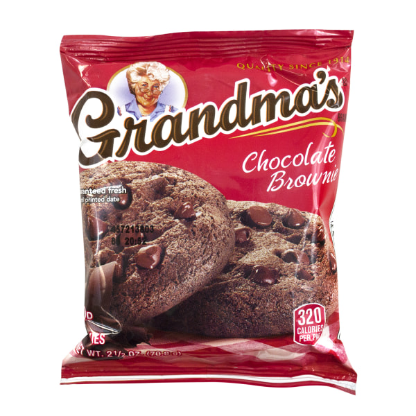 Grandma's Big Chocolate Brownies, 2.5 Oz, Pack Of 60 -  295-00062