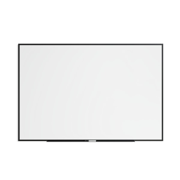 U Brands Magnetic Dry-Erase Whiteboard, 48 x 72, Aluminum Frame With Black Finish