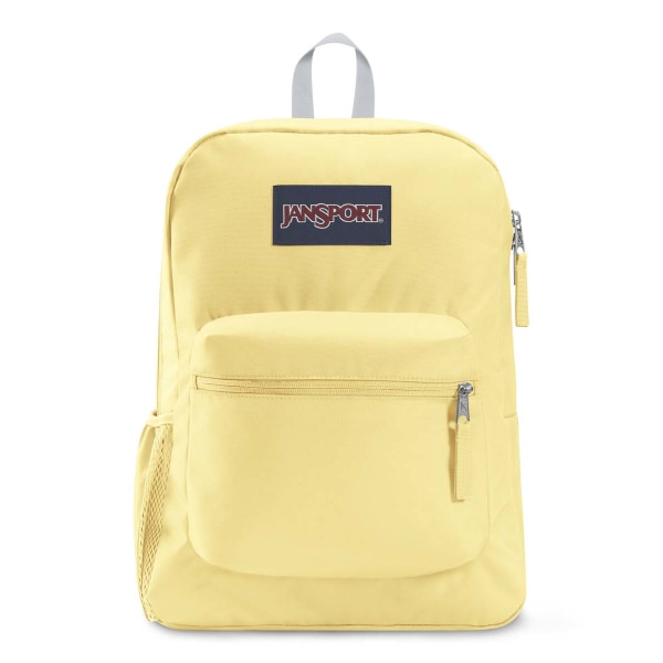 UPC 196247000498 product image for Jansport Cross Town Backpack, 70% Recycled, Pale Banana | upcitemdb.com