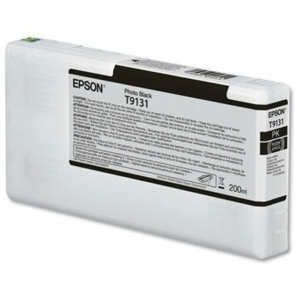 Epson UltraChrome HD T913100 Inkjet Ink Cartridge - Photo Black Pack - Inkjet