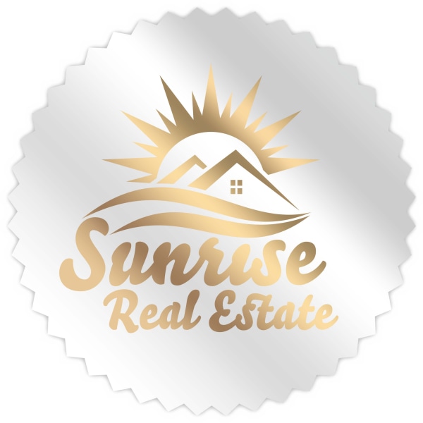 Custom 1-Color Foil-Stamped Labels And Stickers, 2-1/4" Burst, Box Of 500 Labels