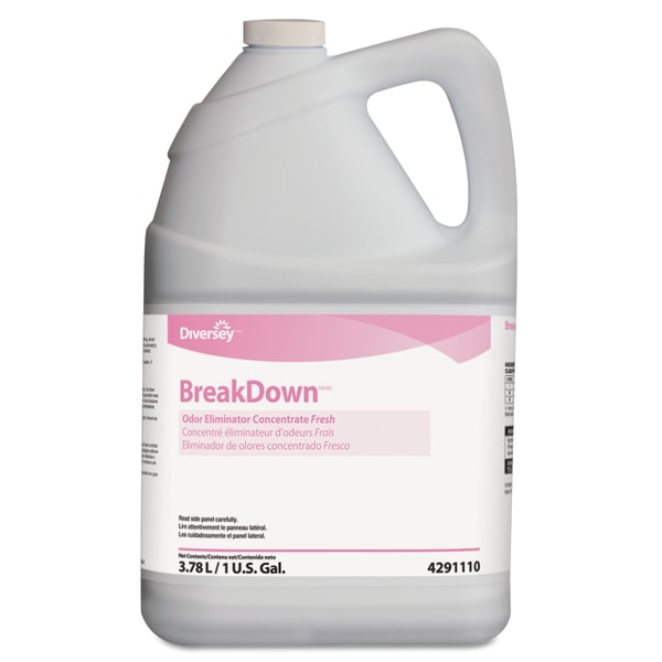Diversey™ Breakdown™ Butcher s Odor Eliminator  Fresh Scent  1 Gallon  Case Of 4