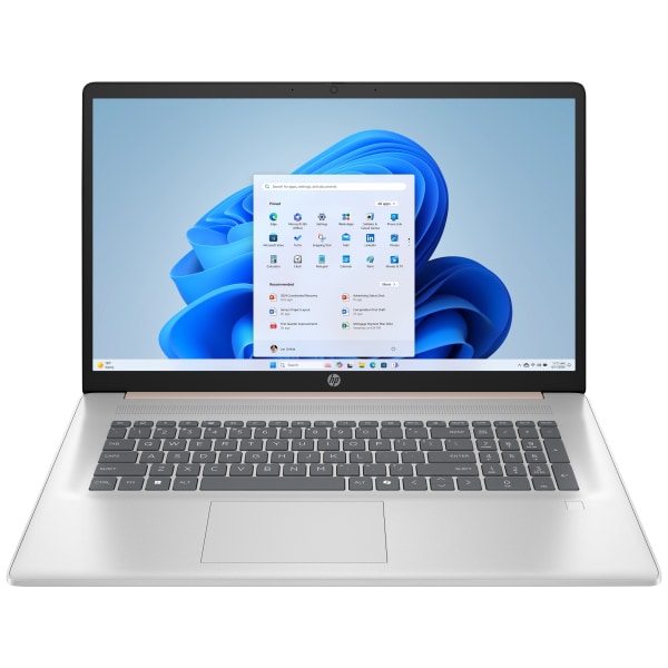 HP 17-cn3375nr Laptop, 17.3" Screen, Intel Core i5, 8GB Memory, 512GB Solid State Drive, Windows 11 Home