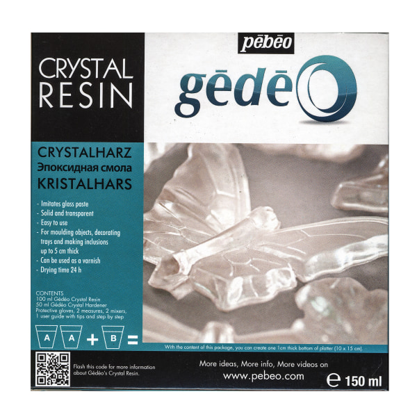 EAN 3597580073588 product image for Pebeo Gedeo Crystal Resin, 150 mL | upcitemdb.com