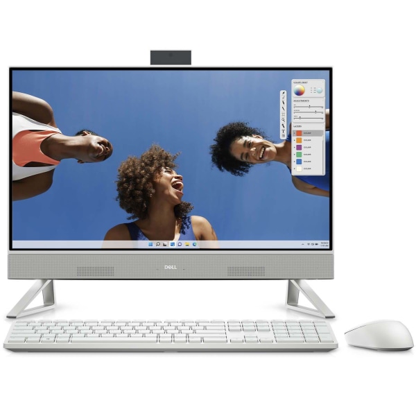 Dell Inspiron 24 5420 23.8″ All-In-One Desktop, 13th Gen Core i5, 8GB RAM, 1TB HDD/256GB SSD
