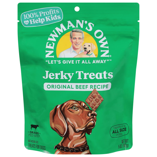 Newman's Own Beef Jerky Dog Treat - 5oz