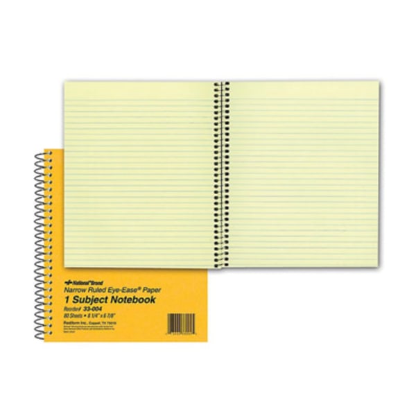 Photos - Notebook National Rediform® Brown Board , 6-7/8 x 8-1/4", 1 Subject, 80 Sheets, Brown 