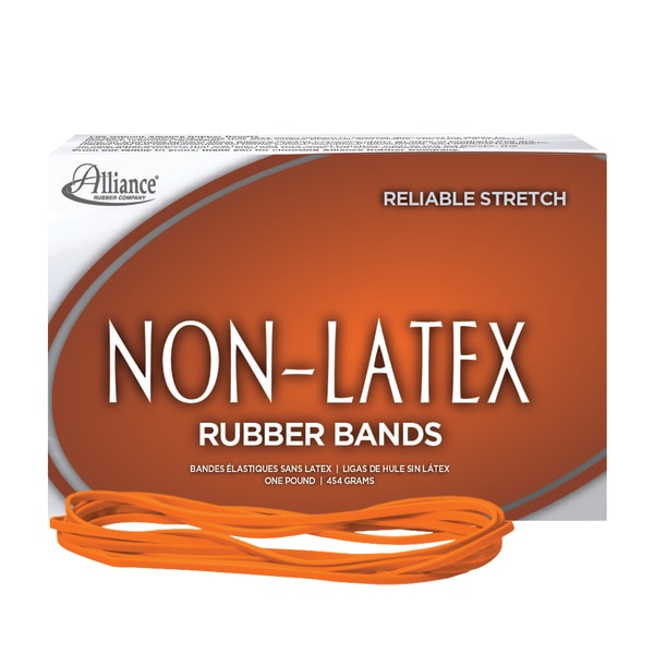 Alliance&reg; Rubber Sterling&reg; Rubber Bands, No. 117B, 1 lb, Box Of 250 ALL37176
