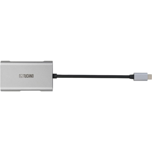 Tucano Docking Station - USB Type C - 2 x USB Ports - 1 x USB 3.0 - USB Type-C - HDMI - VGA - Wired