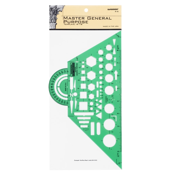 Rapidesign General Purpose Drafting And Design Templates Master General Purpose