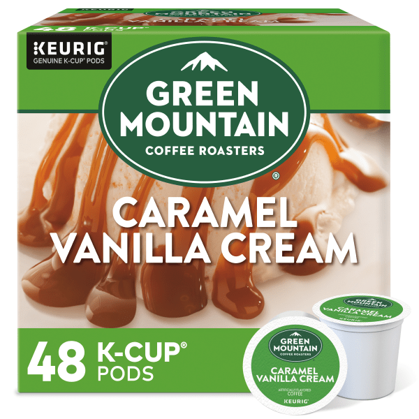 UPC 611247350072 product image for Green Mountain Coffee® Caramel Vanilla Cream Coffee K-Cup® Pods, Light Roast, Bo | upcitemdb.com