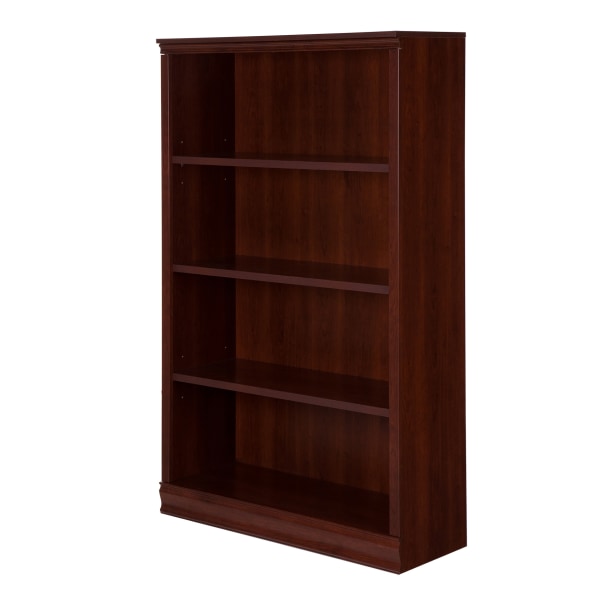 South S Vito 3 Shelf Bookcase With, Realspace Premium 5 Shelf Bookcase Assembly Instructions
