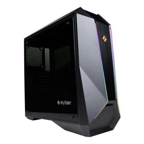 Syber L  Full Tower Gaming Case, Black - CyberPowerPC SLC100
