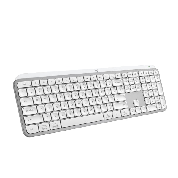 UPC 097855187857 product image for Logitech® MX Keys S Wireless Keyboard, Full Size, Pale Gray, 920-011559 | upcitemdb.com