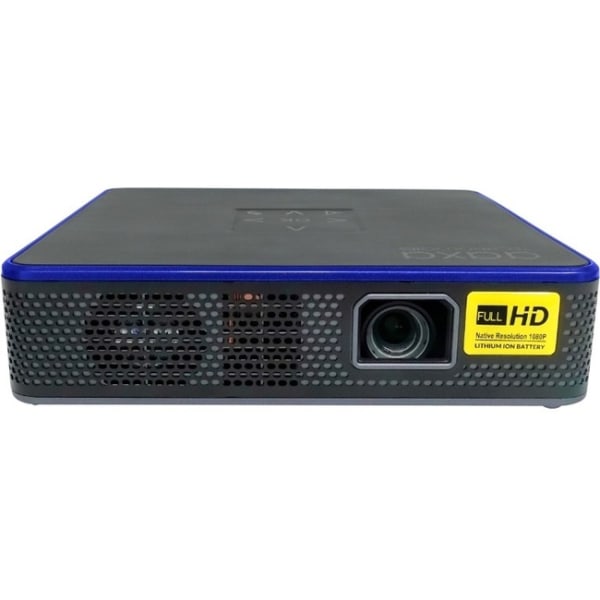 DLP Projector - 16:9 - Ceiling Mountable, Portable - Black, Gray - 1920 x 1080 - Front, Ceiling - 1080p - 30000 Hour Norma - AAXA Technologies MP-700-01